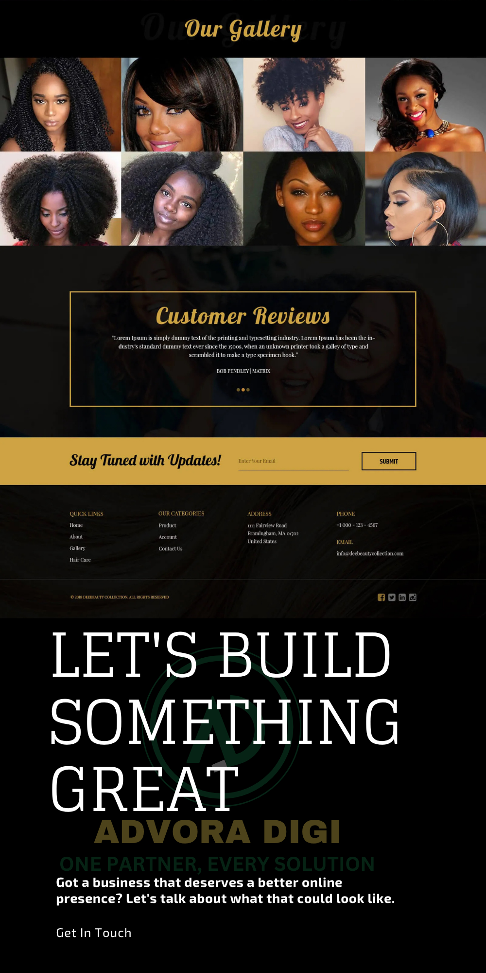 Web Design Portfolio